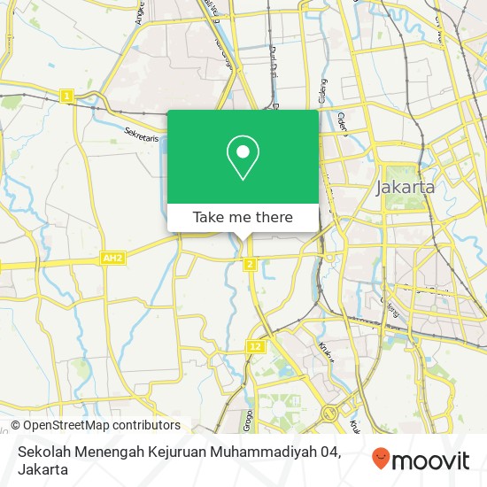 Sekolah Menengah Kejuruan Muhammadiyah 04 map