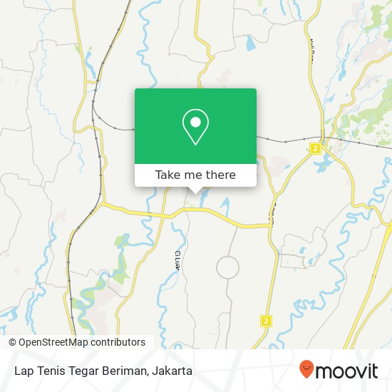 Lap Tenis Tegar Beriman map