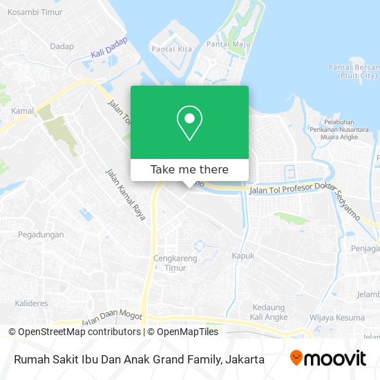 Rumah Sakit Ibu Dan Anak Grand Family map