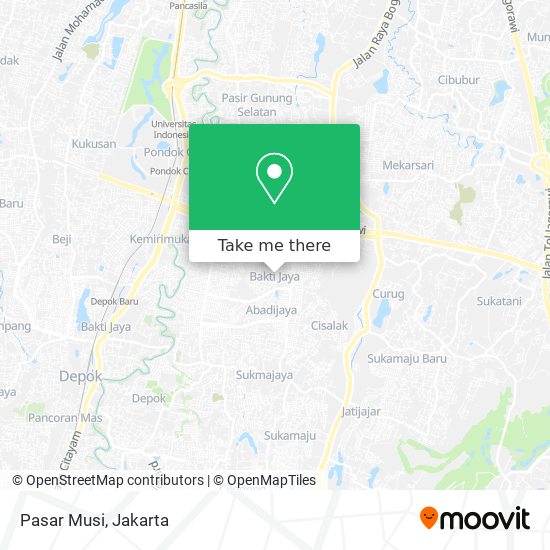 Pasar Musi map