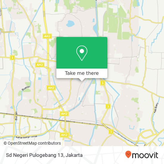 Sd Negeri Pulogebang 13 map