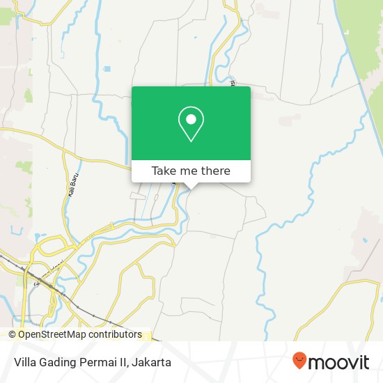 Villa Gading Permai II map