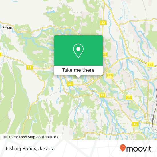 Fishing Ponds map