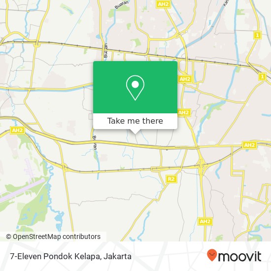 7-Eleven Pondok Kelapa map