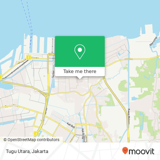 Tugu Utara map