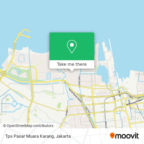 Tps Pasar Muara Karang map