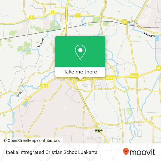 Ipeka Intregrated Cristian School map