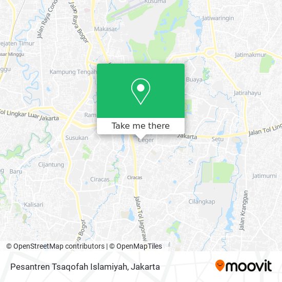 Pesantren Tsaqofah Islamiyah map