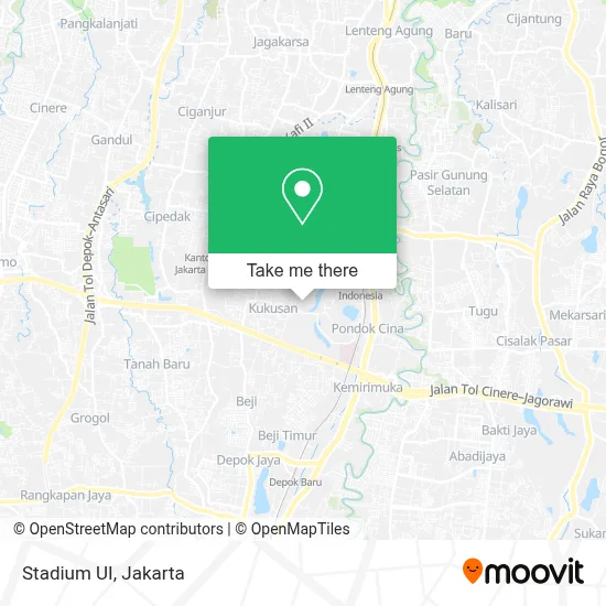 Stadium UI map