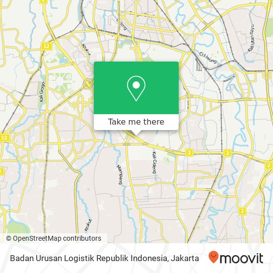 Badan Urusan Logistik Republik Indonesia map