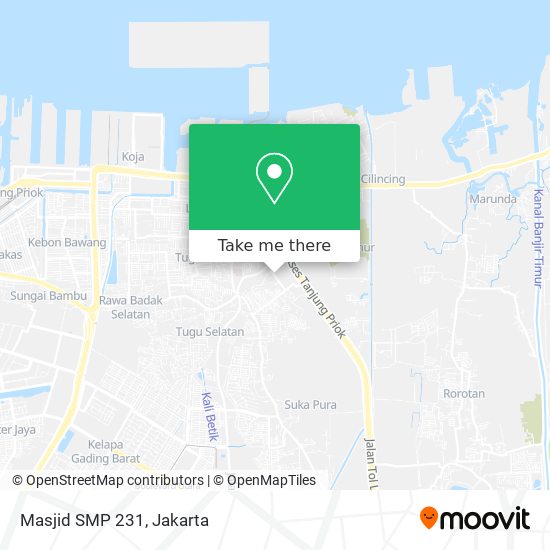 Masjid SMP 231 map