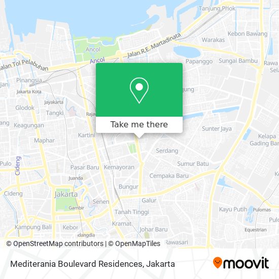 Mediterania Boulevard Residences map