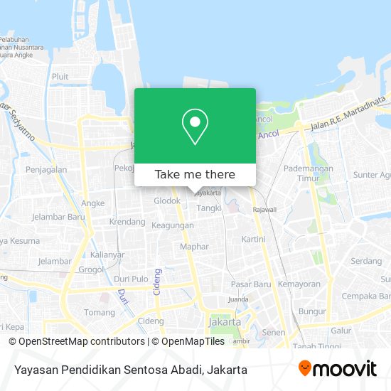 Yayasan Pendidikan Sentosa Abadi map