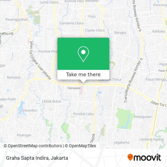 Graha Sapta Indira map