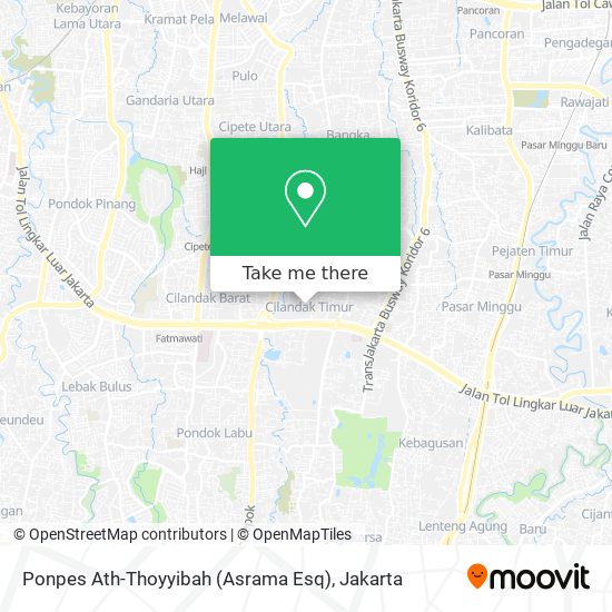 Ponpes Ath-Thoyyibah (Asrama Esq) map