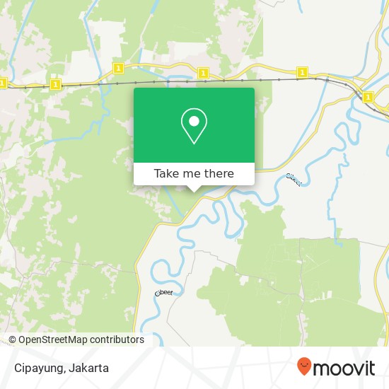 Cipayung map