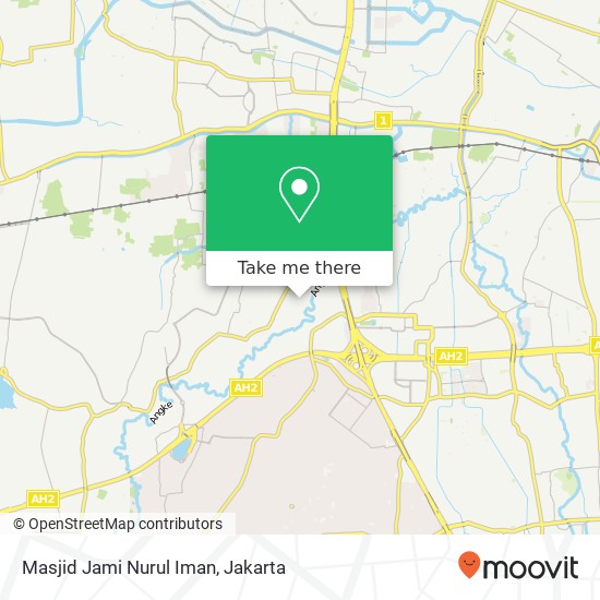 Masjid Jami Nurul Iman map