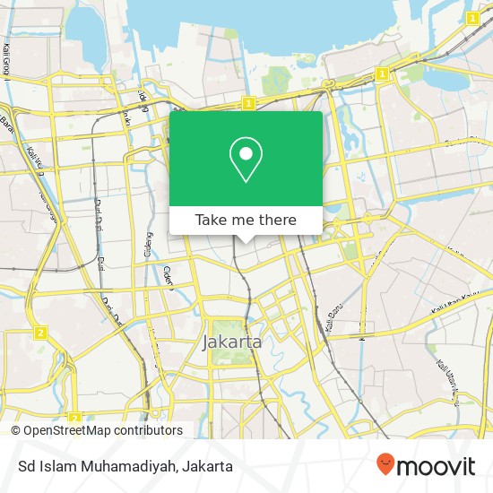 Sd Islam Muhamadiyah map