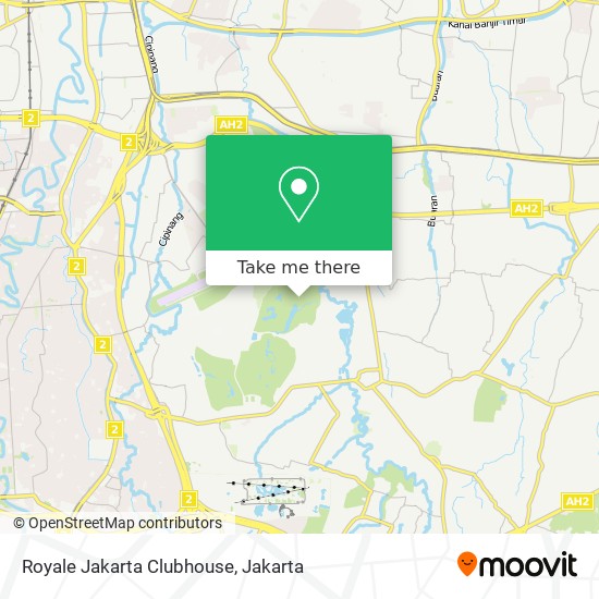 Royale Jakarta Clubhouse map