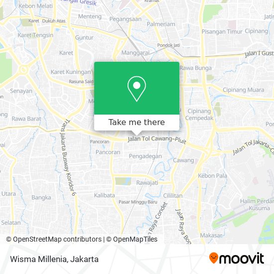 Wisma Millenia map