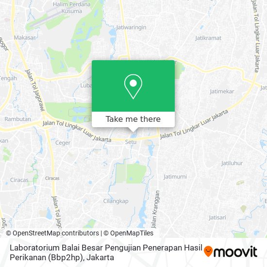 Laboratorium Balai Besar Pengujian Penerapan Hasil Perikanan (Bbp2hp) map