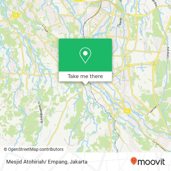 Mesjid Atohiriah/ Empang map