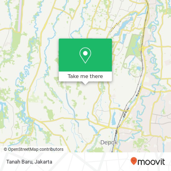 Tanah Baru map