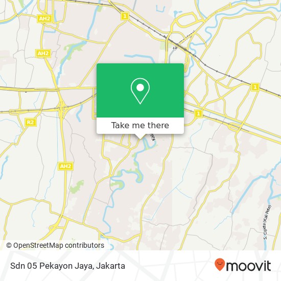 Sdn 05 Pekayon Jaya map