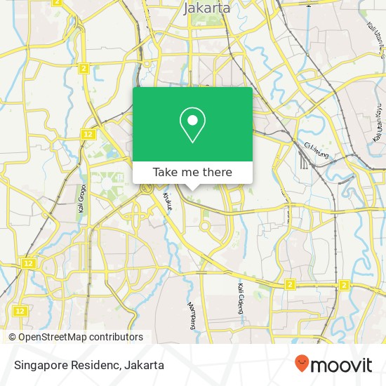 Singapore Residenc map