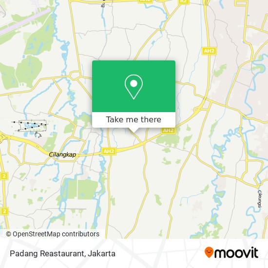 Padang Reastaurant map