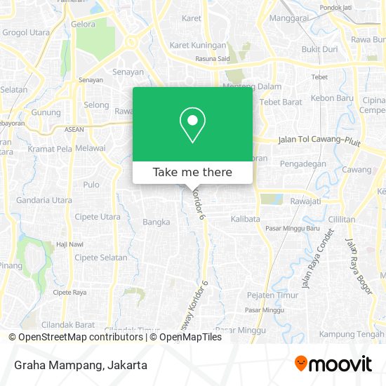 Graha Mampang map