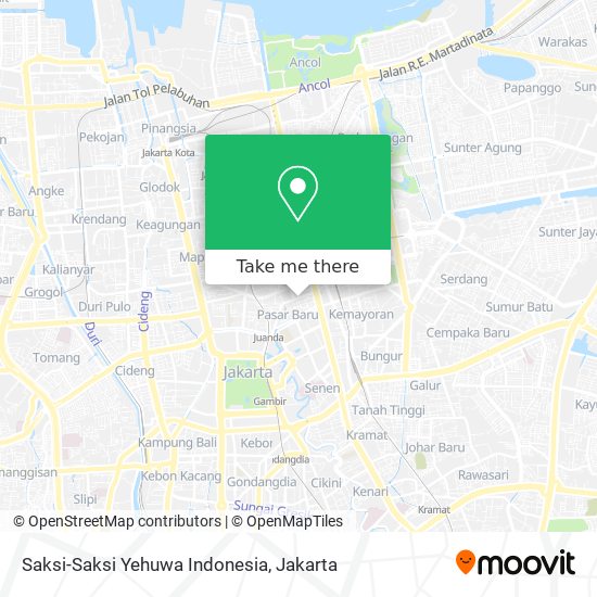 Saksi-Saksi Yehuwa Indonesia map