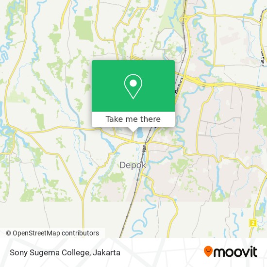 Sony Sugema College map