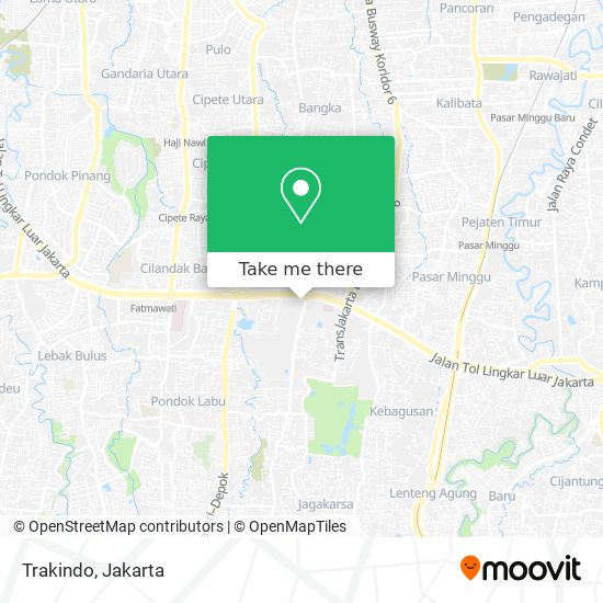 Trakindo map