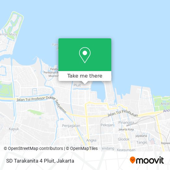 SD Tarakanita 4 Pluit map