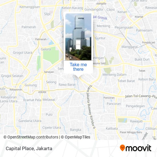 Capital Place map