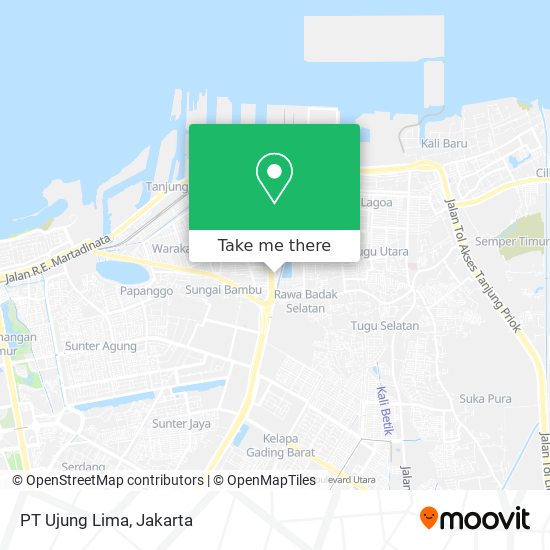 PT Ujung Lima map