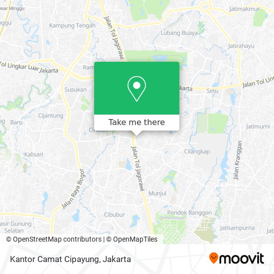 Kantor Camat Cipayung map