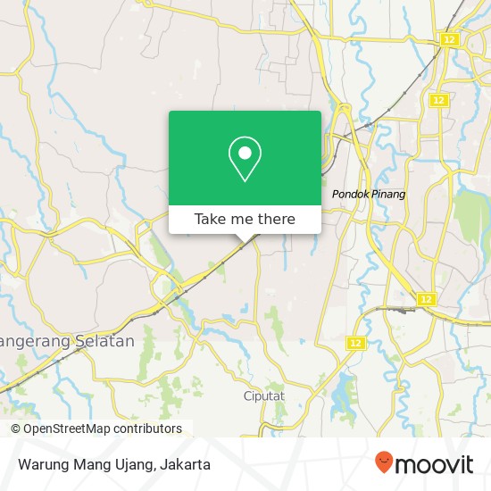 Warung Mang Ujang map