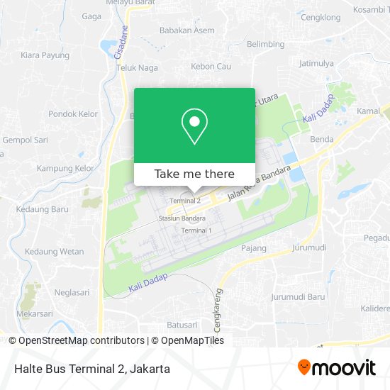 Halte Bus Terminal 2 map