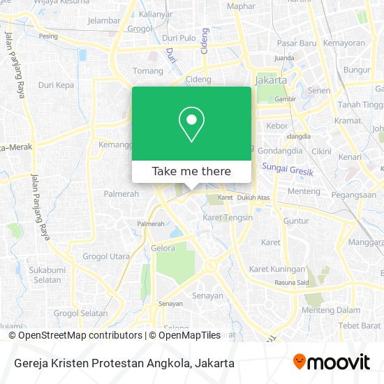 Gereja Kristen Protestan Angkola map