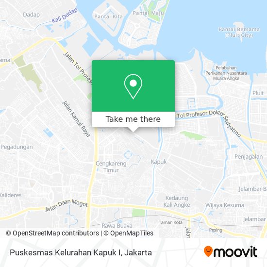 Puskesmas Kelurahan Kapuk I map