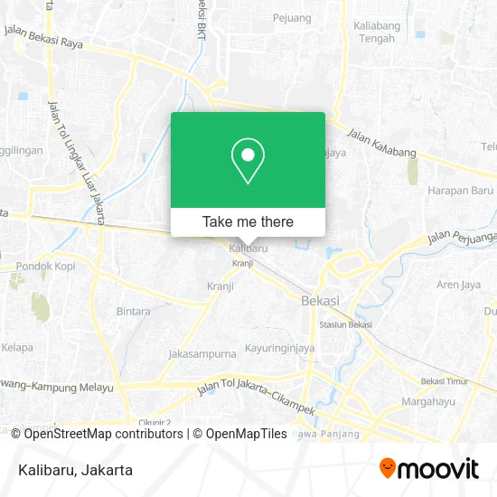 Kalibaru map