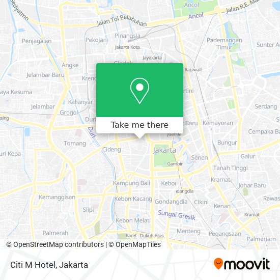 Citi M Hotel map