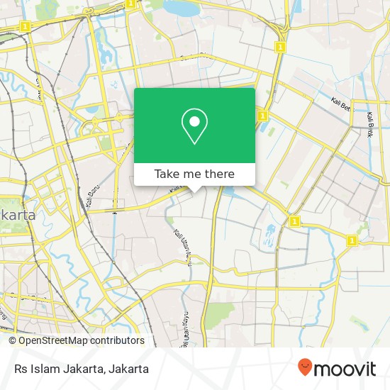 Rs Islam Jakarta map