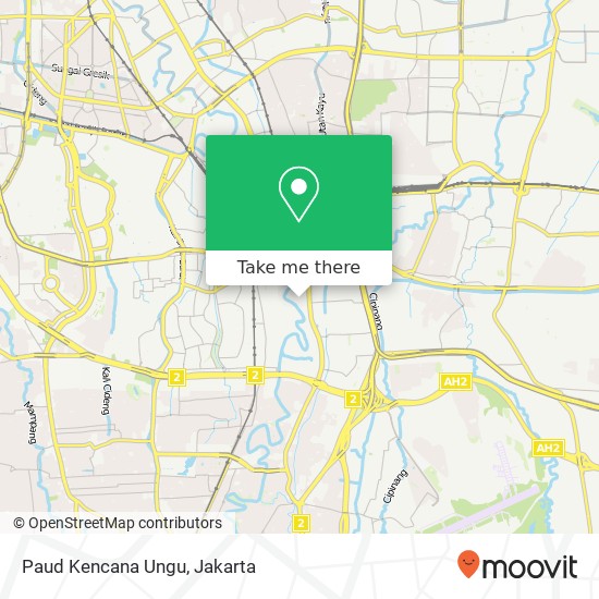 Paud Kencana Ungu map