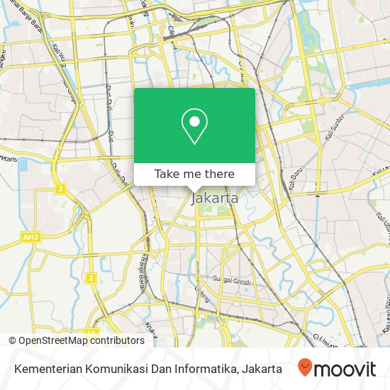 Kementerian Komunikasi Dan Informatika map