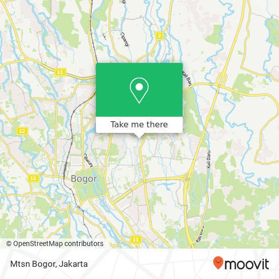 Mtsn Bogor map