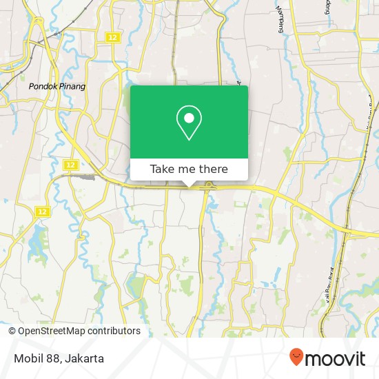 Mobil 88 map