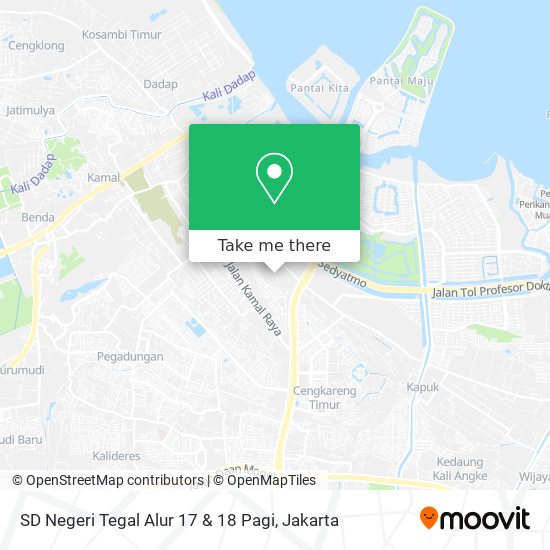 SD Negeri Tegal Alur 17 & 18 Pagi map